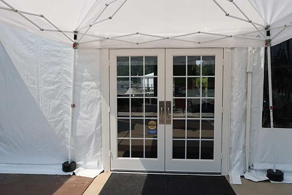 Tent doors bring elegance and functionality to any tent or event.