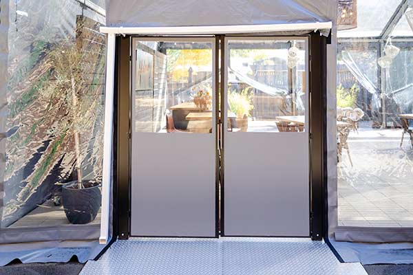 Tent doors bring elegance and functionality to any tent or event.